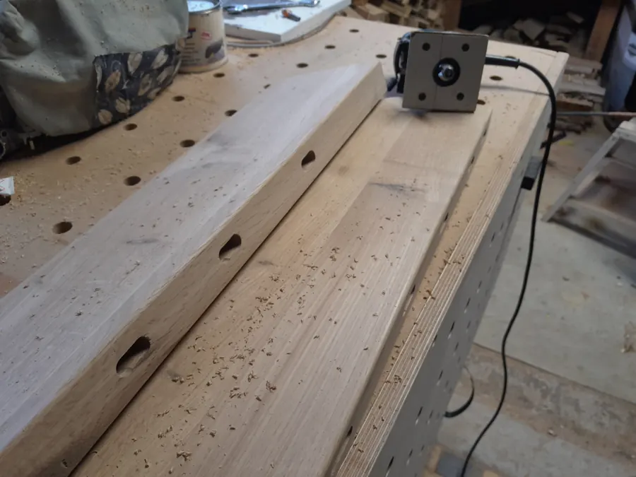 Domino spoje – detail frézování